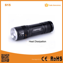 Alibaba Atacado de alumínio impermeável 10W Lanterna LED Torch